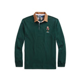 Polo Polo Ralph Lauren Classic Fit (College Green)  Polo Bear Men's Rugby Shirt 710878638003