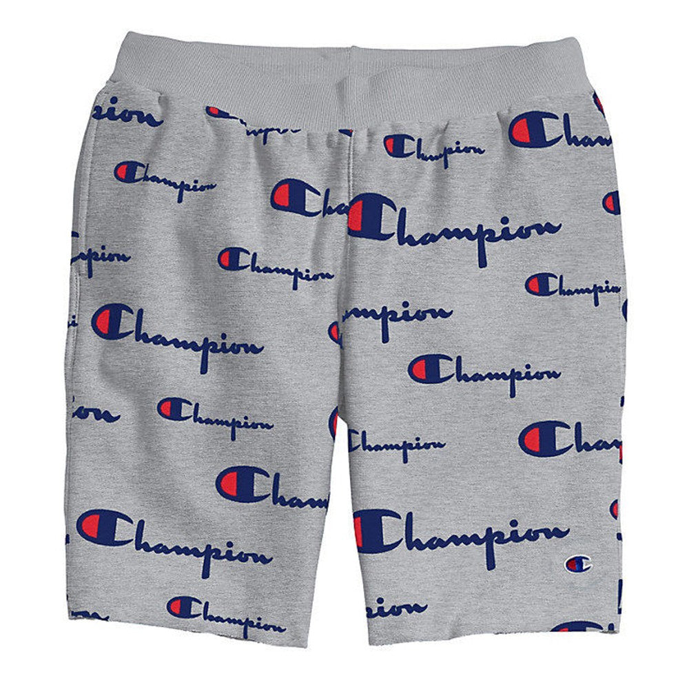 Champion LIFE Reverse Weave All Over Print Cut Off Shorts