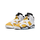 Air Jordan 6 Retro "Yellow Ochre" Pre-School KId's(GS) Shoes 384665-170