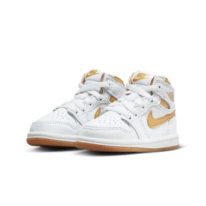 Air Jordan 1 Retro High OG "Metallic Gold" Toddler Shoes Girls/Toddler Shoes FD2598-107