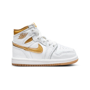 Air Jordan 1 Retro High OG "Metallic Gold" Toddler Shoes Girls/Toddler Shoes FD2598-107