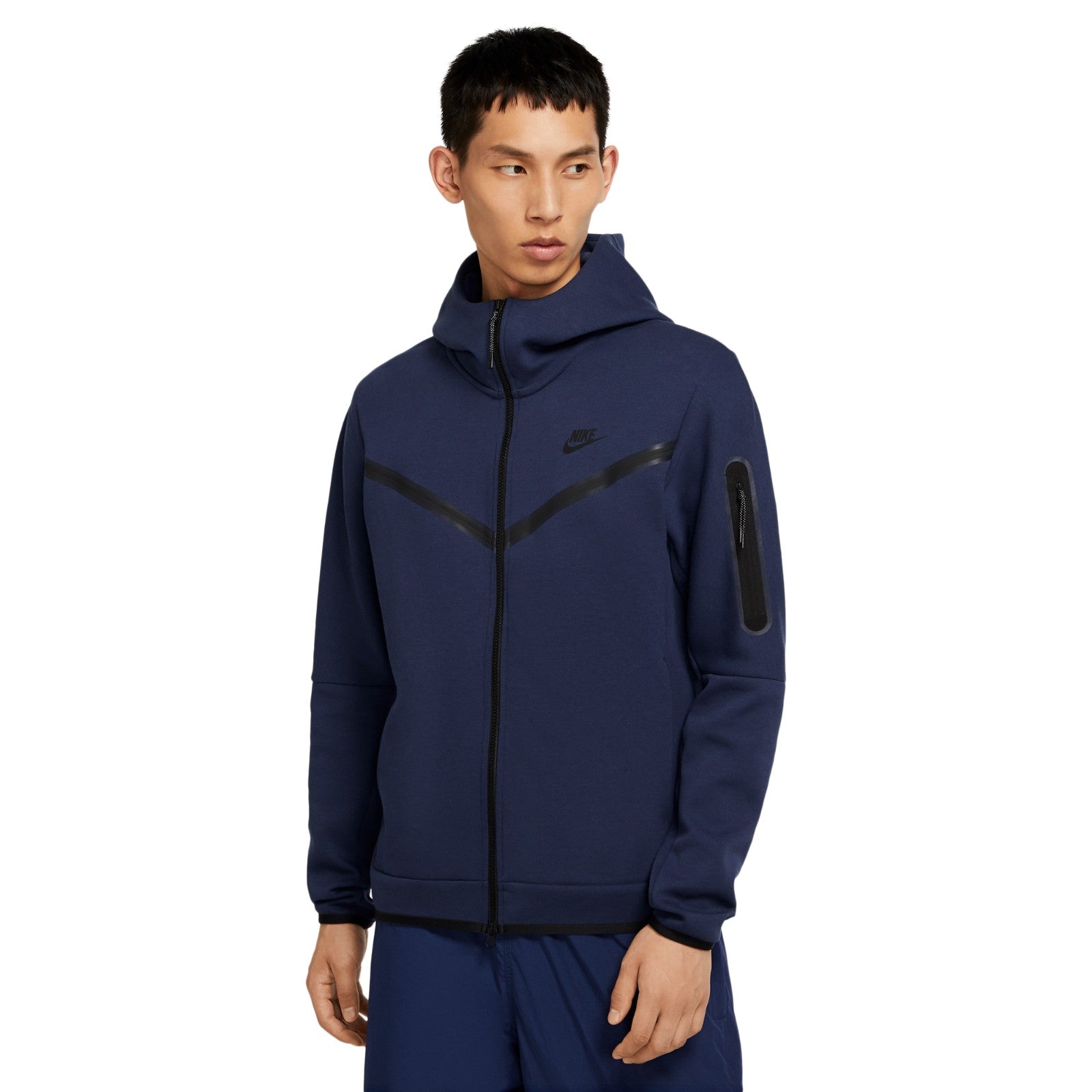 Nike Sportswear Tech Fleece Men's Full-Zip Hoodie Grey
