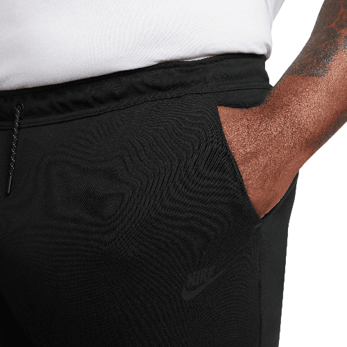 New Nike Tech Fleece Black Tapered Sportswear Jogger Pants Mens Size Small