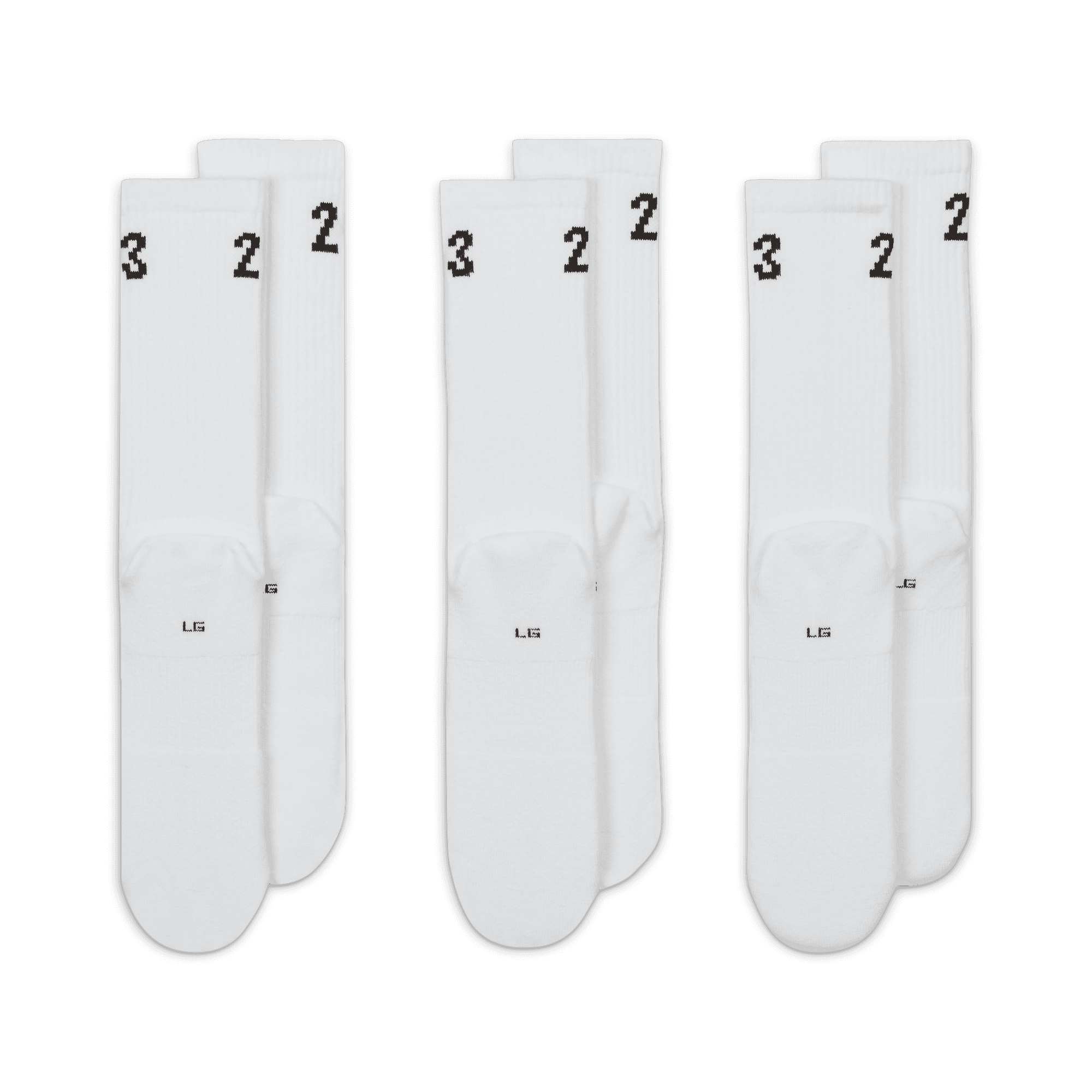 Jordan Essentials Crew Socks (3 Pairs) DA5718-100