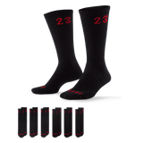 Jordan Essentials Crew Socks (6 Pairs) DH4287-011