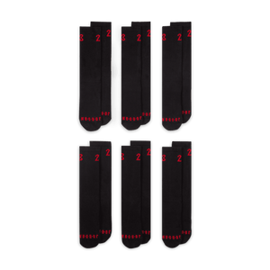 Jordan Essentials Crew Socks (6 Pairs) DH4287-011