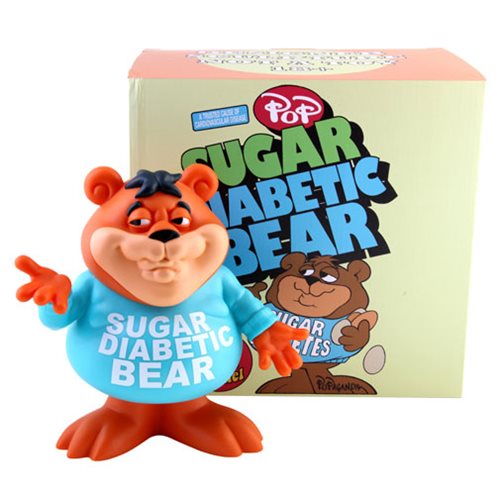 Funko Sugar Diabetic Bear by Ron English Vinyl Figure DVRENG0030