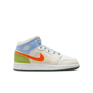 Air Jordan 1 MID SE (GS) 'Stitch' DX2462-100