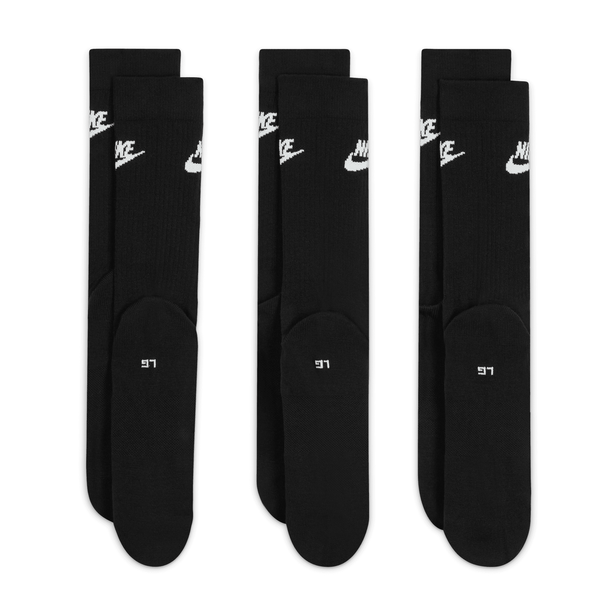 Nike Sportswear Everyday Essential Crew Socks (3 Pairs) DX5025-010