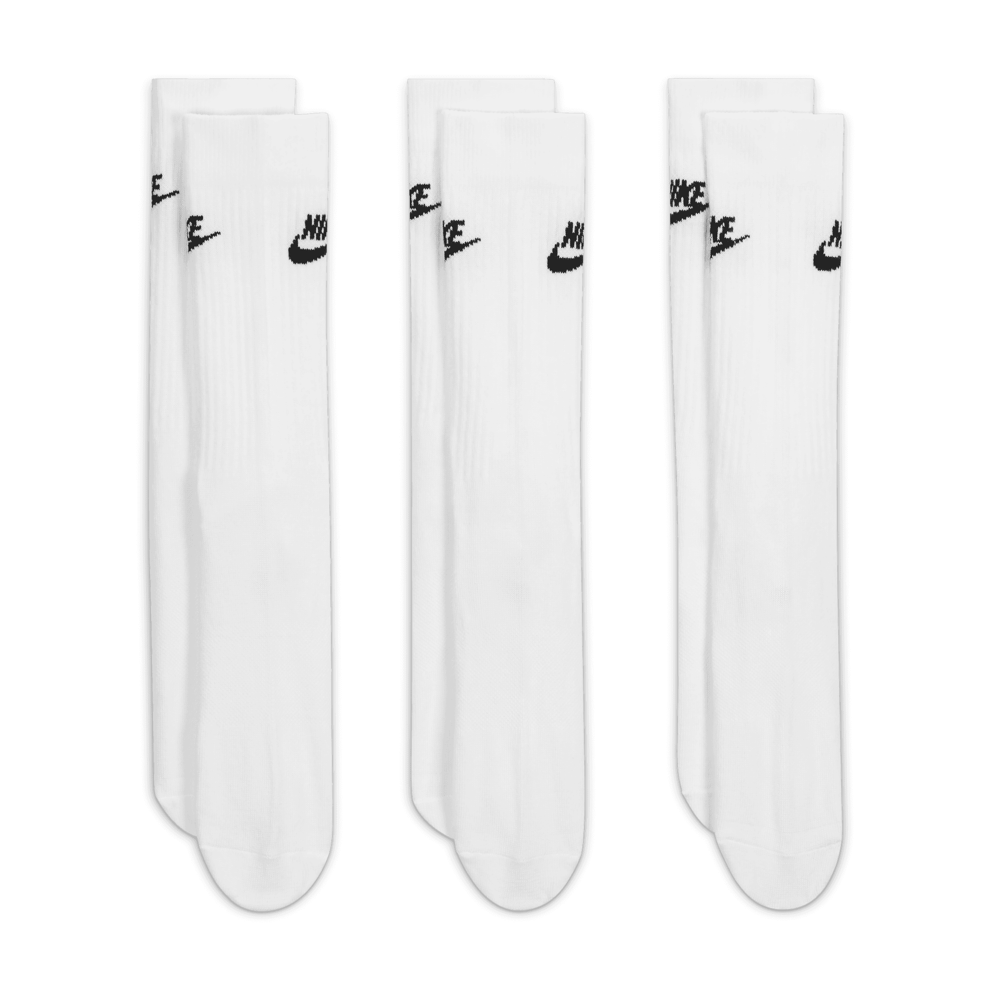 Nike Sportswear Everyday Essential Crew Socks (3 Pairs) DX5025-100