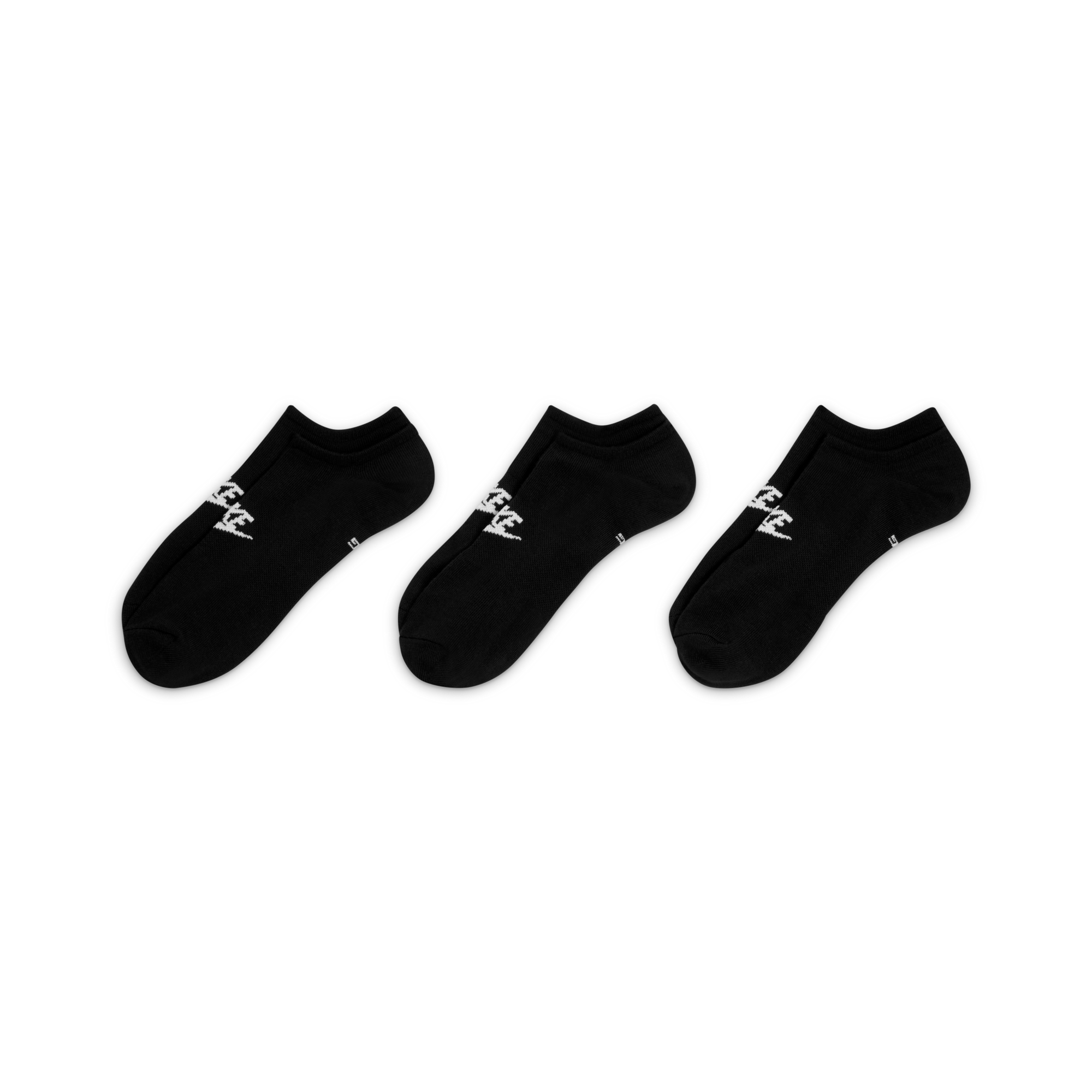 Nike Sportswear Everyday Essential No-Show Socks (3 Pairs) DX5075-010