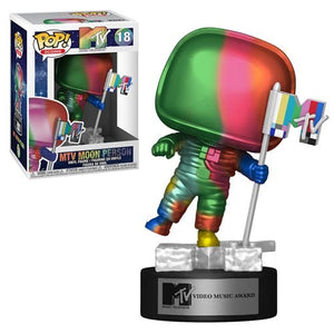 Funko MTV Rainbow Moon Person Pop! Vinyl Figure FU49459