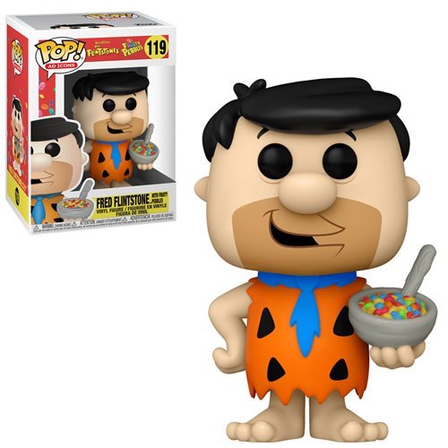 Funko Fruity Pebbles Fred with Cereal Pop! Vinyl Figure FU53859