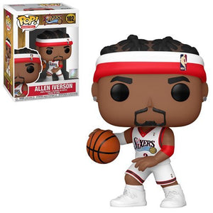 Funko NBA: Legends Allen Iverson (Sixers Home) Pop! Vinyl Figure FU55215