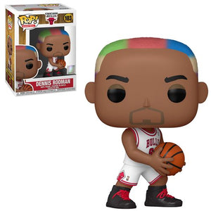 Funko NBA: Legends Dennis Rodman (Bulls Home) Pop! Vinyl Figure FU55216