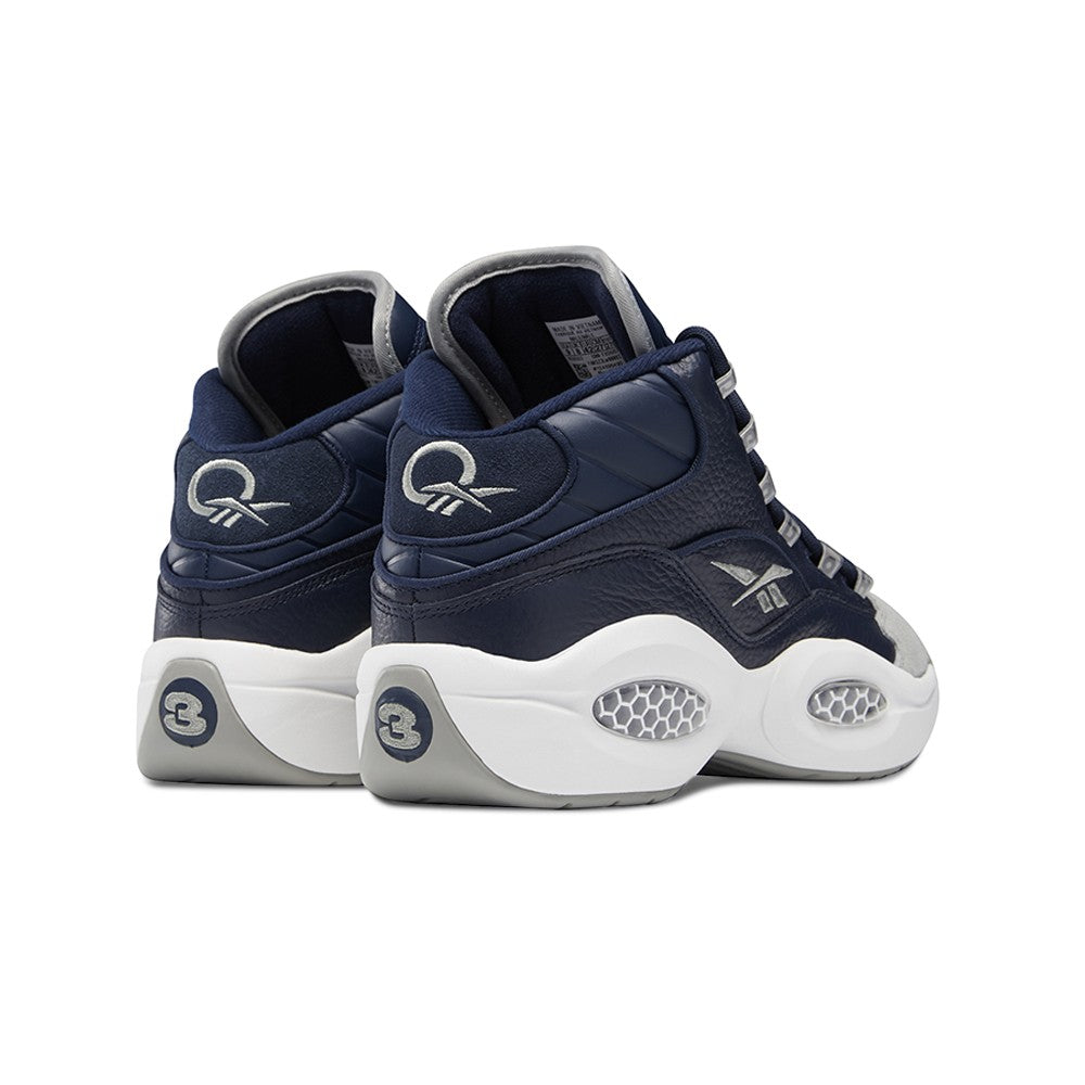Reebok Question Mid Georgetown Allen Iverson Basketball Shoe Sneaker FX0987  -7.5