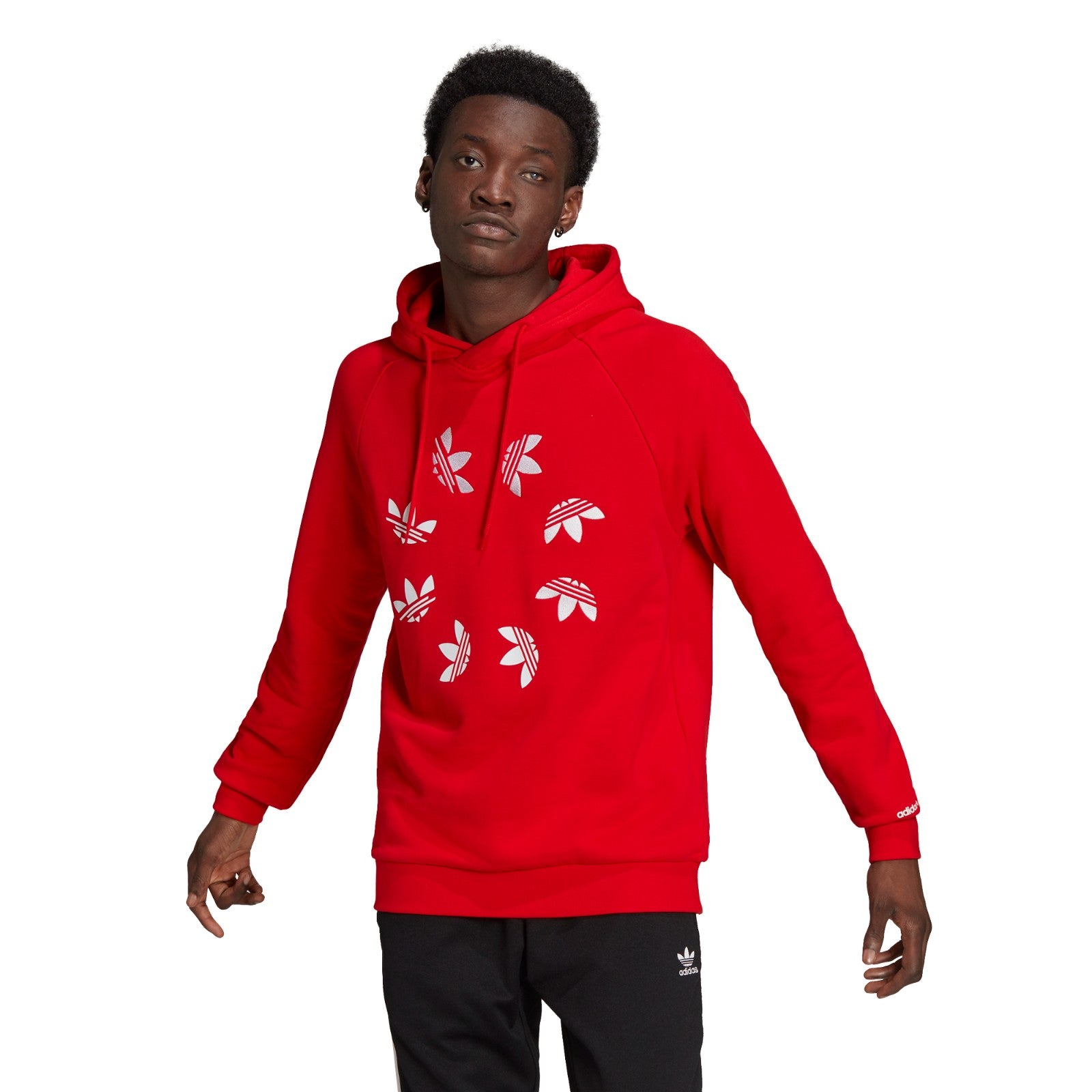 Adidas men's trefoil hoodie Clearance