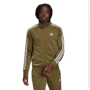 Adidas Primegreen Essentials Warm-Up Slim 3-Stripes Track Jacket HE1628