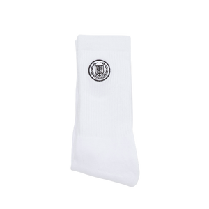 CREST RIB SOCKS HTG230182-WHITE