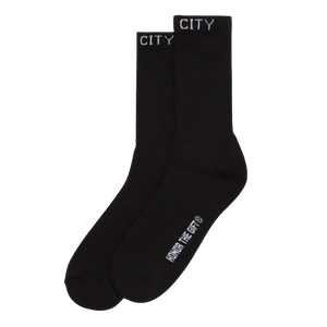 INNER CITY RIB SOCKS HTG230183-BLACK