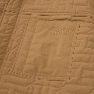H QUILTED JACKET HTG230166-KHAKI