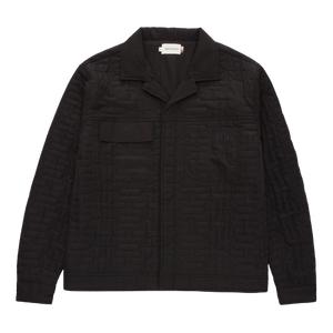 H QUILTED JACKET
 HTG230166-BLACK