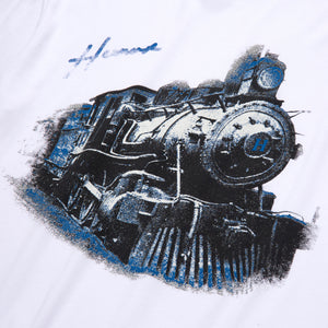 TRAIN GRAPHIC SS TEE HTG230197-WHITE