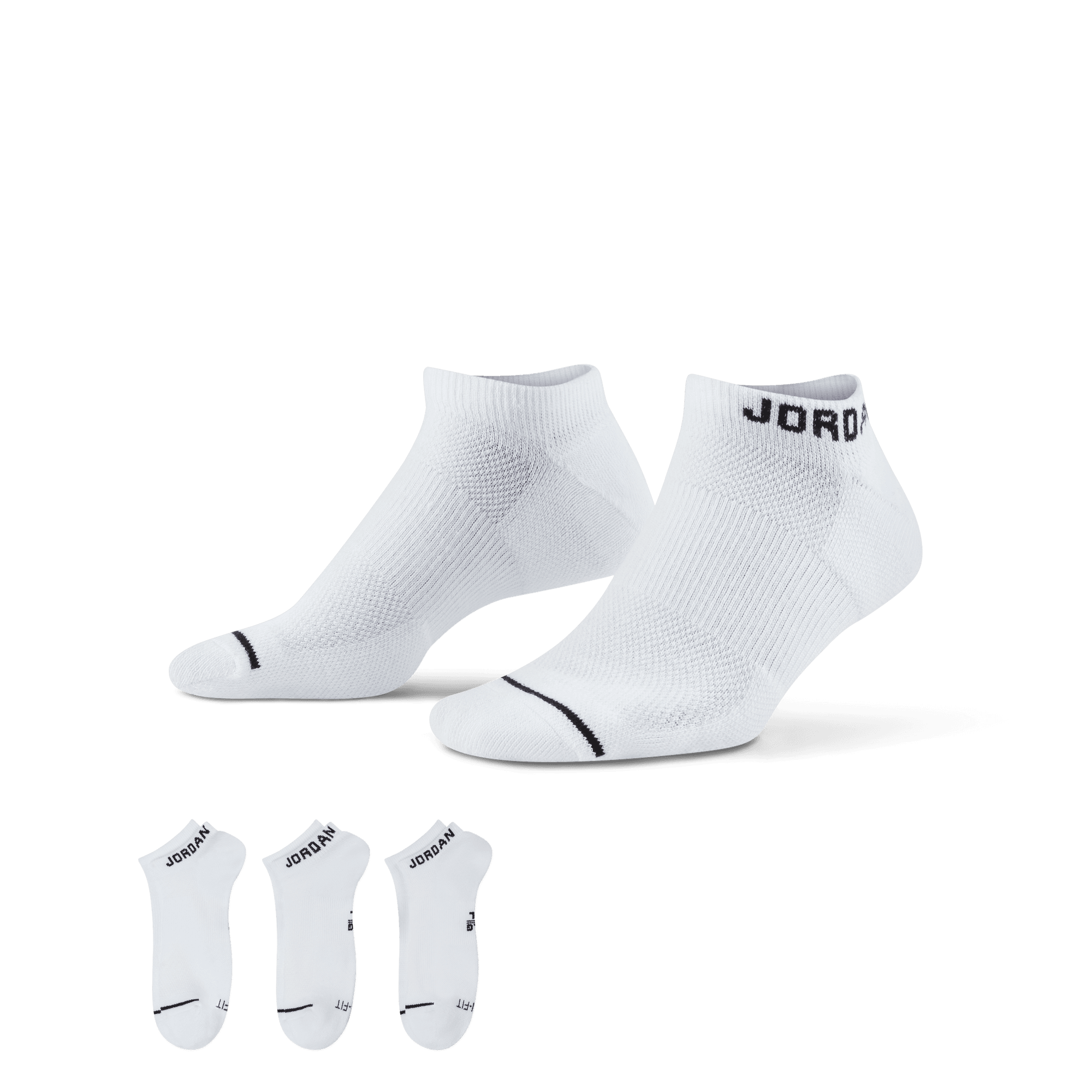 Jordan Everyday Max No Show Socks 3 Pair SX5546 100