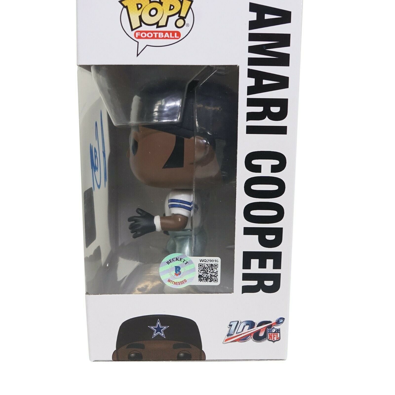 [Autographed] NFL Cowboys #124 Amari Cooper Pop! Vinyl Figure